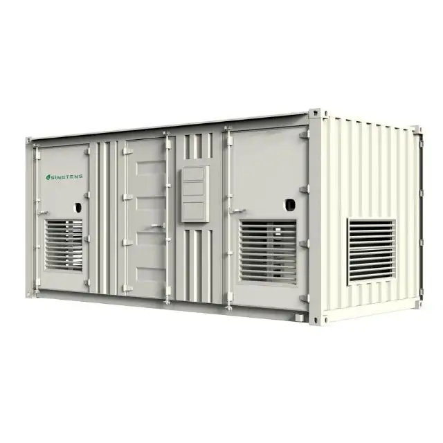 500KW 양방향 인버터 1MWH 배터리 클러스터 및 EMS가 포함된 1MWH 배터리 에너지 저장 용기 20ft