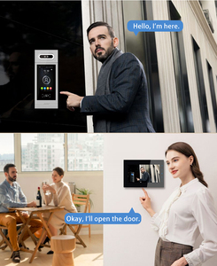 Sistema de intercomunicación para toda la casa Cat5 con pantalla táctil, los mejores sistemas de intercomunicación con cable para el hogar