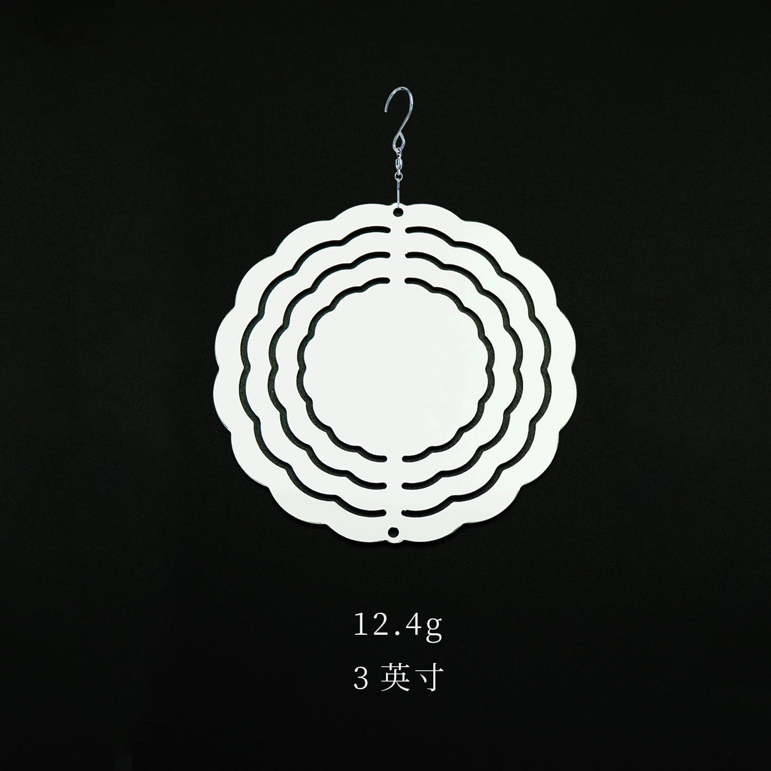 white 76*76*1mm(without hook/hanger)