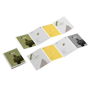全彩纸印刷定制传单/折叠小册子/海报/传单印刷 - Product Image 3