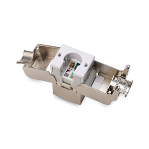 2021高质量3米Cat6A Cat7梯形插孔Utp网络模块Rj45梯形插孔Cat6 - Product Image 1