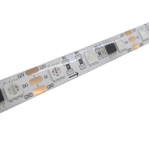 5V 12V 24V WS2811 IC akıllı SMD5050 RGB su geçirmez IP65 tutkal kaplama 10 metre rüya renk WS2811 LED şerit işık - Product Image 1