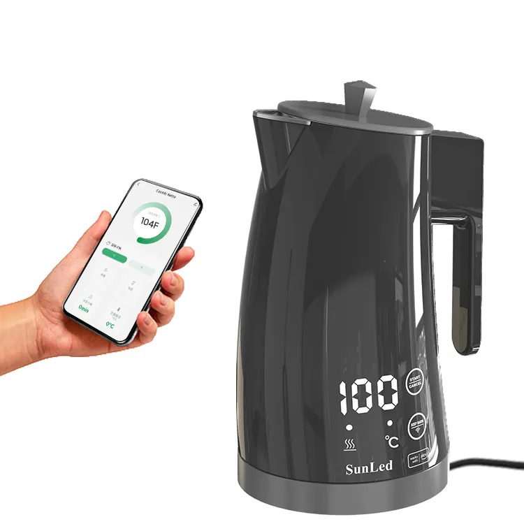 Mini bollitore da tè intelligente Touch Screen elettrico bollitore da caffè elettrico con App e controllo della temperatura