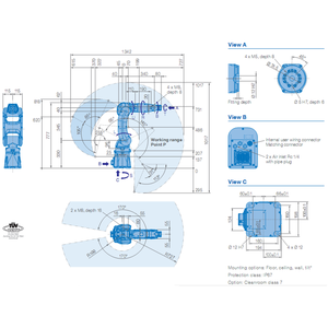 Small <strong>Robot</strong> Yaskawa <strong>Automatic</strong> GP8 <strong>Robot</strong> Robotic Arm Manipulator 6 Axis Oem Payload 8kg - Product Image 4