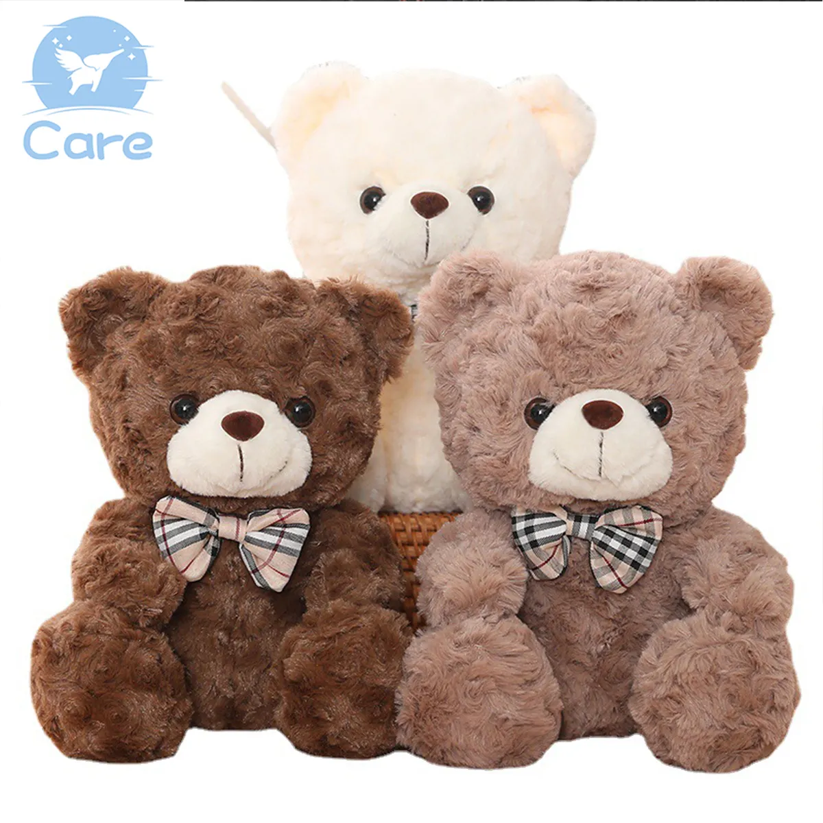 High Quality custom teddy bears bulk plush toy stuffed animal soft teddy bear plush toys names for kids