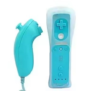 Niwi สำหรับรีโมทคอนโทรลบลูทูธ nunchuck Gamepad แบบ Built-In Motion Plus เคสซิลิโคนสำหรับ Nintendo Wii คอนโทรลเลอร์จอยสติ๊ก - Product Image 3