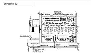 Modulo Display LCD COB 256*128 risoluzione * con profilo a 7 segmenti 131 * Display dimensionale - Product Image 5