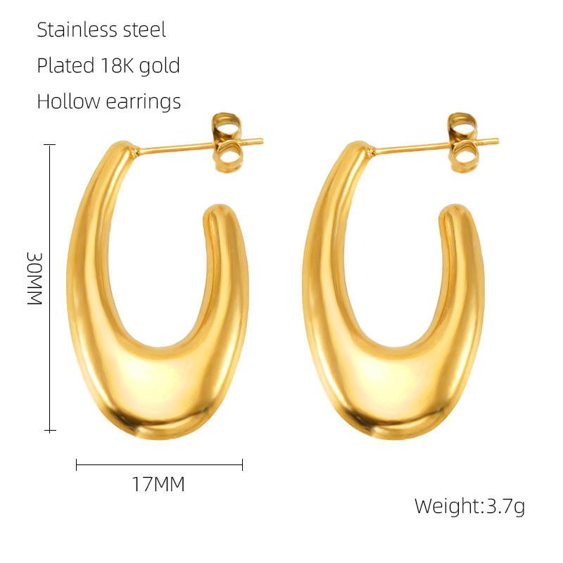 ZXG925 Hollow Earrings