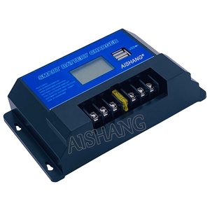 AISHANG Werksverkauf Solar laderegler PWM 12V 24V 20A 30A Big LCD Display Solar regler - Product Image 1
