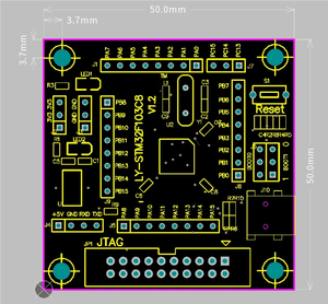 Avr microcontrollore STM32 scheda di sviluppo scheda di apprendimento microcontrollore scheda centrale stm32f103c8t6 - Product Image 4