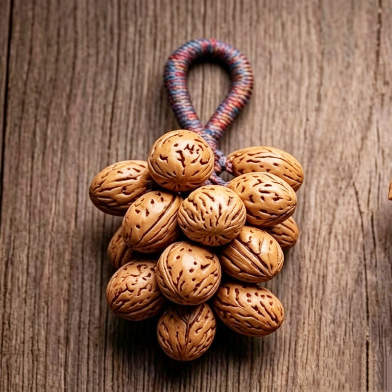 Bouquet de raisins aux noyaux de pêche