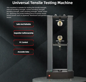 Động cơ servo 20kn điện tử để kiểm tra độ bền máy kiểm tra độ bền kéo phổ quát để phá vỡ tính năng chính đo lường 20kn - Product Image 4