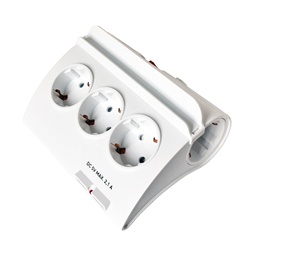<strong>Multi</strong> <strong>Socket</strong> Germany Type Dest <strong>Socket</strong> with <strong>2</strong> USB Outlet 5V <strong>2</strong>.1A - Product Image 1