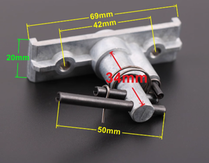 エレベーターホールドア三角ロック層ドアロックコア三角キーKo * e Schind * er Thys * en Se * comに適しています - Product Image 2