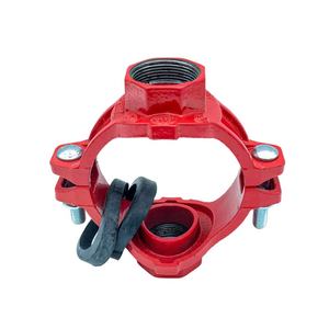 螺纹机械交叉接头球墨铸铁，设计用于防火/燃油管道系统 - Product Image 1