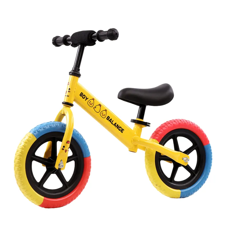 Wholesale High Quality 12 Inch Balance Bike 2-6 Years Old Kids 2 Wheels Colored EVA Foam Tire Mini Bike