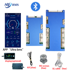 Hbj Bms5.0 40a <span class=keywords><strong>50a</strong></span> 60a 80a 100a 1a 150a 200a 24v 48V ब्लूटूथ के साथ और लिथियम बैटरी के लिए Bms pcba - Product Image 2