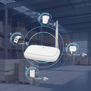 Escaneo Bluetooth de 600m 2000 m² Cobertura LoRaWAN Bajo consumo de energía Lora Gateway Edge Computing WiFi 4G Ethernet IoT Gateway - Product Image 4