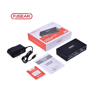 FJ-2002 Fjgear High Quality <strong>Vga</strong> <strong>Splitter</strong> <strong>1</strong> <strong>Input</strong> <strong>2</strong> <strong>Output</strong> Bandwidth 200MHz Resolution up to 1920*1440 - Product Image 4