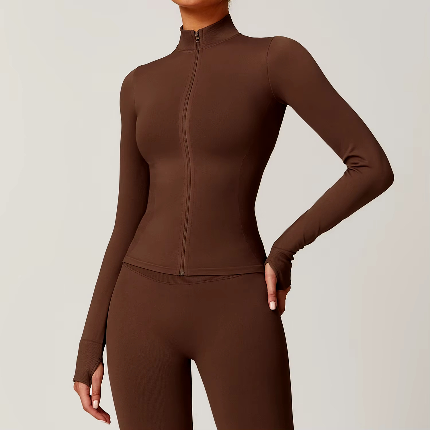 Veste SKU-13-coffee