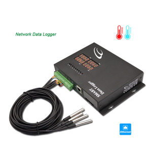 Registrador de datos de módem gsm con ranura para tarjeta sim, 8 entradas analógicas, controlador de temperatura PLC - Product Image 3