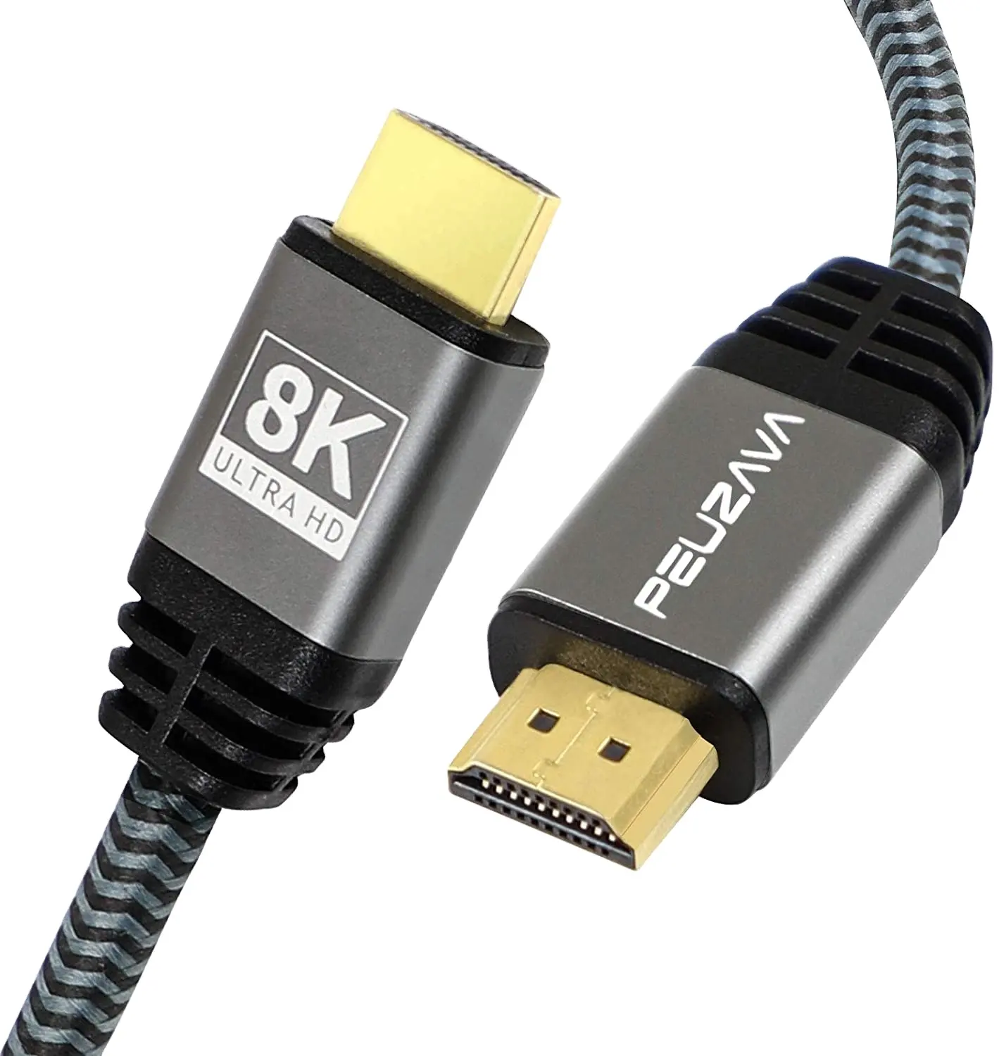 Peuzava Pabrik Pasokan Pabrik Kabel Audio Video, Kabel HDMI Ethernet Kecepatan Tinggi 4K 8K Kabel HDMI