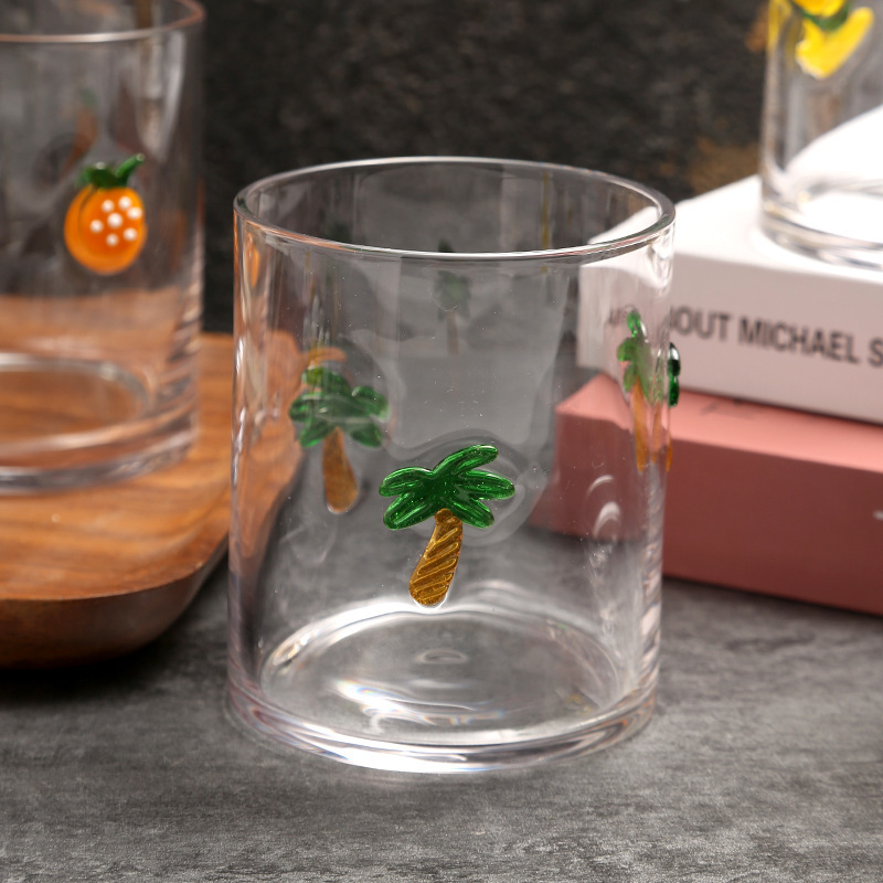 Coconut tree sticky mouth cup