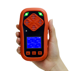 セキュリティ4in1マルチガス検知器ポータブルCOO2 H2S CH4ガス漏れ検知器 - Product Image 1