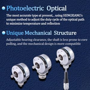 HENGXIANG SJ50 alta precisione 17bit a 32 bit a giro singolo e Multi giro ottico Encoder assoluto Feeback posizione angolare vera - Product Image 4