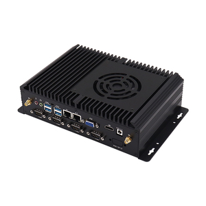 Fanless Industrial <strong>Computer</strong> I7-10510U <strong>Embedded</strong> Mini PC with Dual LAN Multiple Serial Ports I3/i5 Options Available