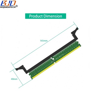 DDR5 U-DIMMピンからSODDR5スロットアダプターテスト保護カード、ロングラッチ付き - Product Image 2