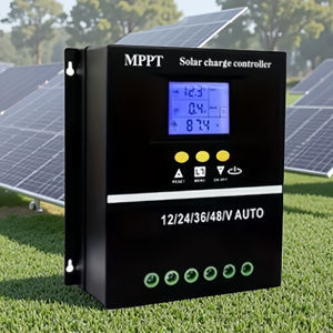 MPPT PWM 100a 12v 24v 36v 48v Auto regolatore di carica solare 60a solare Pv caricabatteria con Lcd e doppio Usb - Product Image 1