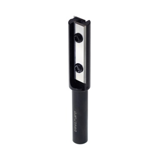 Hiizug Insert Carbide Router Bit 1/2 Inch Shank <strong>50mm</strong> Cutting Length Flush Trim Milling <strong>Cutter</strong> for Wood Trimming Bottom Cleaning - Product Image 1