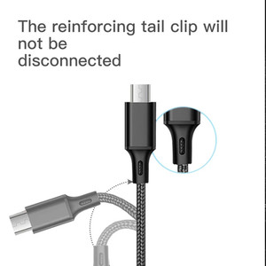OEM USB Cデータケーブル1mナイロン編組高速充電2AマイクロコードAndroidスマートケーブル電話コンピュータ使用可能3フィート6フィート10フィート - Product Image 6