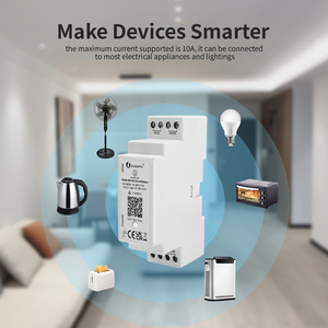 2025 Новый автоматический выключатель GLEDOPTO Smart Matter Din-рейка, AC100-240V релейный выключатель с максимальным выходом 16 А для системы интеллектуального дома - Product Image 4