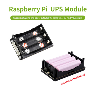 Raspberry Pi USV HAT-Unterstützung Li-Batterie 5V unterbrechung freie Strom versorgung über I2C-Bus Für RPi Modell B. - Product Image 2