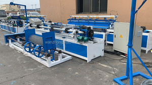 Chain Link Fence Making Machine <strong>G</strong>.<strong>I</strong> Wire Black Wire Diamond Mesh 1.3 - 4 Mm ISO and CE <strong>Provided</strong> WZ-CLF-3000A Wanzhong 2 Years - Product Image 3