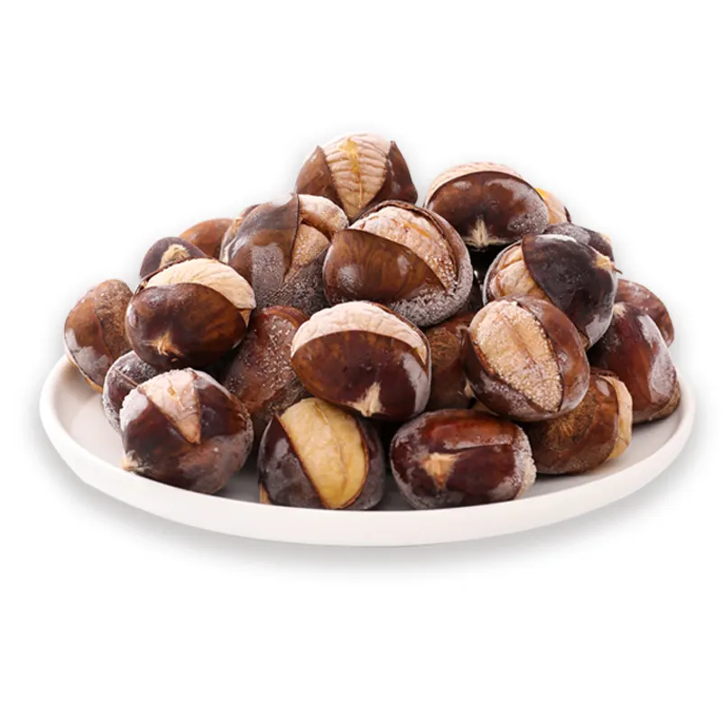 Deliziose vendite calde castagne all'ingrosso nocciolo cotto castagne surgelate all'ingrosso