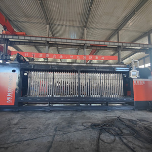 Venda quente pedra caixa gaiola fazendo máquina 100x120mm gabião malha máquina