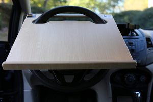 Wheeldesk <strong>Notebook</strong> Size (15 1/4&quot; X 13 <strong>3</strong>/4&quot;) Motor Vehicle Desk - SUV &amp; Car Writing Surface, Steering Wheel Laptop <strong>Computer</strong> - Product Image 2