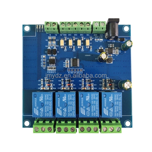 4 channel 5V <strong>relay</strong> <strong>module</strong> switch <strong>input</strong>/<strong>output</strong> RS485/TTL serial communication Modbus Rtu board
