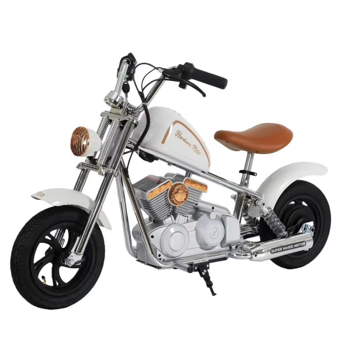 Batería de plomo-ácido blanca de 24V8 - Motor sin escobillas - Indicador de nivel de batería