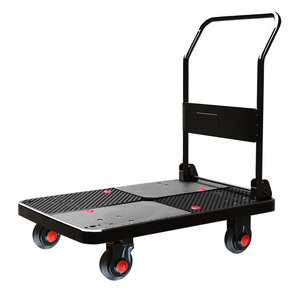 โหลด150ที่มีคุณภาพสูงเหล็กและพีวีซีแพลตฟอร์มรถเข็น - Product Image 2