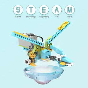 Großhandel 606PCS DIY Montage blöcke Rc App Stem Fernbedienung Programmierung Spielzeug Baustein Roboter Spielzeug - Product Image 5