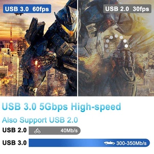 Tarjeta de captura de vídeo SDI a HDMI, USB 3,0, 1080P, 60FPS, SDI, HDMI, para portátil - Product Image 3