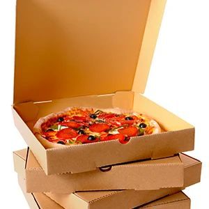 Detroit Style Pizza <strong>Box</strong> Kraft Triangle Shipping <strong>Box</strong> Reusable Pizza Carton <strong>Box</strong> Design - Product Image 4
