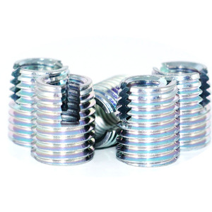 Fabrika özelleştirme konu onarım oluklu kendinden dokunarak dişli ekler M4 M5 M6 M8 M10 M12 M14 M16 M18 M24 - Product Image 4