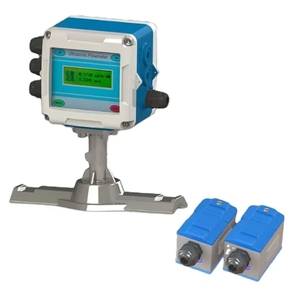 TSONIC Ultrasonic <strong>Flow</strong> Meter TUF-2000F Ultrasonic <strong>Sensor</strong> <strong>Flow</strong> Meter <strong>Pulse</strong> <strong>Output</strong> DN80mm 0-10m/s for Industry Appliance