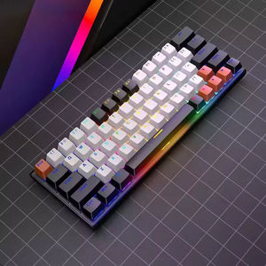 Teclado para juegos de computadora todo tipo botón 61 teclas Teclado mecánico para juegos - Product Image 1