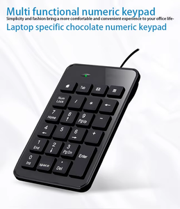 Trending New Portable Slim Thin Mechanical Numeric <strong>Keyboard</strong> for Laptop PC Bank 23 Keys Mini Digital Type-C Small Wired <strong>Keyboard</strong> - Product Image 3